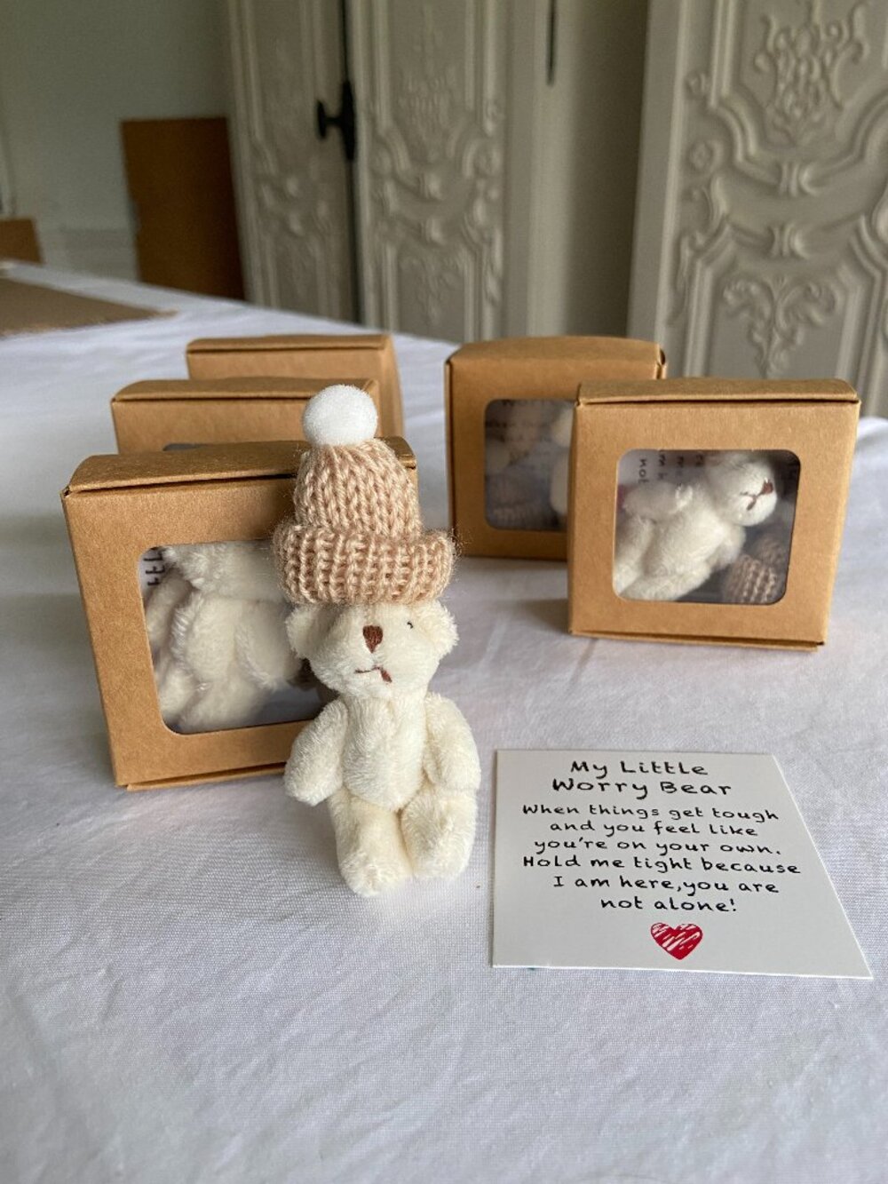 Worry Bear, Worry Bear in a  Box, Mini Bear